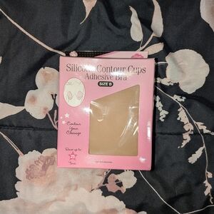 Hollywood Fashion Secrets Silicone Contour Cups Adhesive Bra Size B Cup